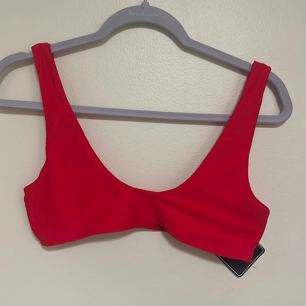Zaful Red Swimwear Top